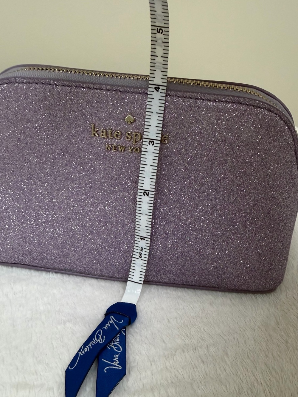 Kate Spade Glitter Cosmetic Pouch - Picture 7 of 8